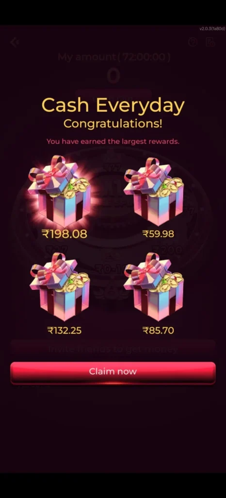 IW7 Game bonus and rewards system including daily bonus and referral rewards